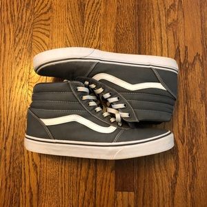 Vans Grey High Tops - 11